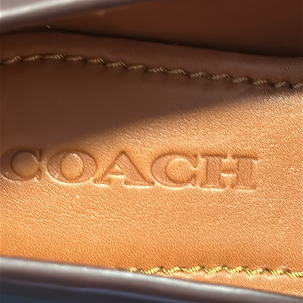 Coach women’s size 8 Lenox loafers brand new with box and wool insoles. New - Picture 4 of 9
